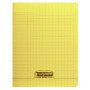 8000 POLYPRO, Cahier piqué jaune 24x32cm 48p séyès 90g