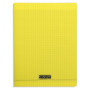 8000 POLYPRO, Cahier piqué jaune 24x32cm 96p séyès 90g