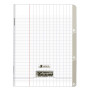 8000 POLYPRO, 3 INDEX Cahier piqué incolore 17x22cm 96p séyès 90g