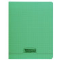 8000 POLYPRO, Cahier piqué  vert 24x32cm 140p séyès 90g