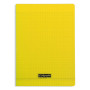 8000 POLYPRO, Cahier piqué  jaune 21x29,7cm 140p séyès 90g