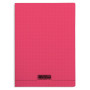 8000 POLYPRO, Cahier piqué rouge 21x29,7cm 96p Q.5x5 90g