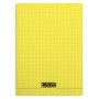 8000 POLYPRO, Cahier piqué jaune 21x29,7cm 96p Q.5x5 90g