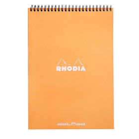 Bloc RI Rhodia Classic ORANGE 21x29,7cm 80f dot microperf. 80g