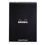 Bloc RI Rhodia Classic BLACK 21x29,7cm 80f dot microperf. 80g