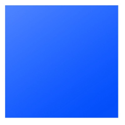 Paquet de 25 cartes Pollen 135x135 bleu nuit