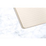 Neo Deco Collection Printemps-Été carnet piqûre textile 9x14cm 96p ligné Corail