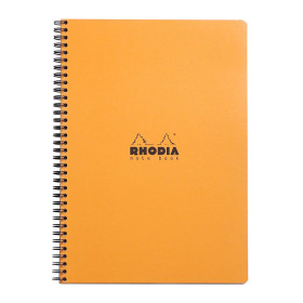 Notebook Rhodia Classic RI ORANGE 22,5x29,7cm 160p L+MC détachables 80g