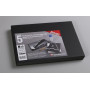 Lot 5F Cart.mousse 5mm A4 Noir