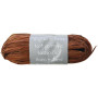 Pelote raphia naturel 50g, Café