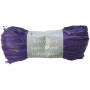 Pelote raphia naturel 50g, Prune