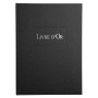 LIVRE D'OR    1M.220X170 NOIR