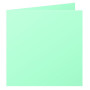 Paquet de 25 cartes pliée  Pollen 160x160 vert jade
