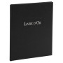 LIVRE D'OR    1M.220X170 NOIR