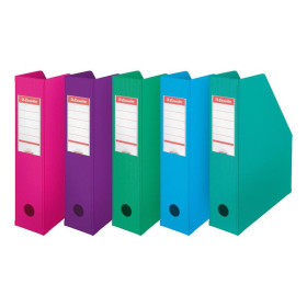 Porte-revues PVC 70mm Esselte, Assortis mode