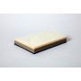 Coffret Pollen uni, 20 env. C6 + 20 cartes 110x155, ass. Casual