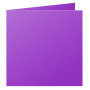 Paquet de 25 cartes pliée  Pollen 160x160 cassis