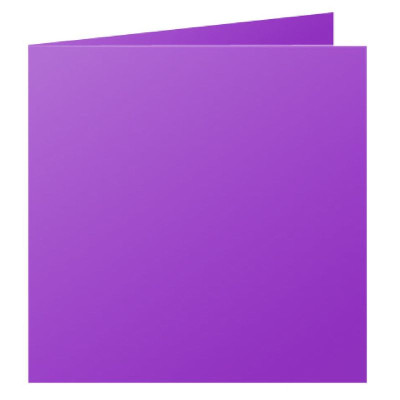 Paquet de 25 cartes pliée  Pollen 160x160 cassis