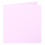 Paquet de 25 cartes pliée Pollen 160x160 rose