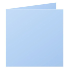 Paquet de 25 cartes pliée Pollen 135x135 gris koala 210g