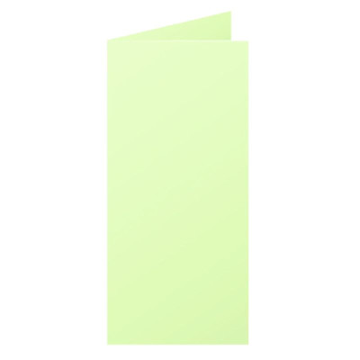 Paquet de 25 cartes pliée Pollen 106x213 vert bourgeon
