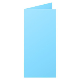 Paquet de 25 cartes pliée Pollen 106x213 bleu lavande