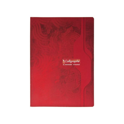 7000, Cahier brochure rembordée collée 21x29,7 288p séyès 70g