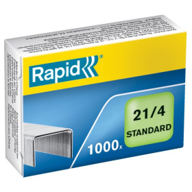 Agrafes Standard 21/4 Rapid, Boite de 1000