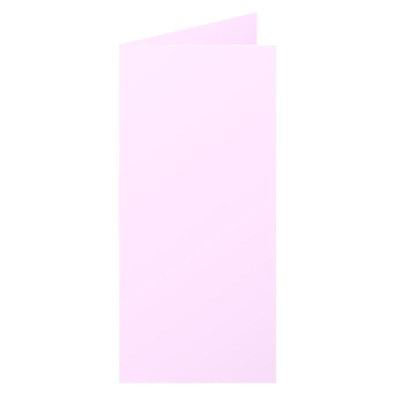 Paquet de 25 cartes pliée Pollen 106x213 rose