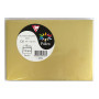 Sachet de 5 enveloppes Pollen 114x162 or