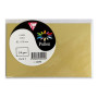 Sachet de 5 cartes Pollen 82x128 or