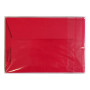 Sachet de 5 enveloppes Pollen 114x162 groseille