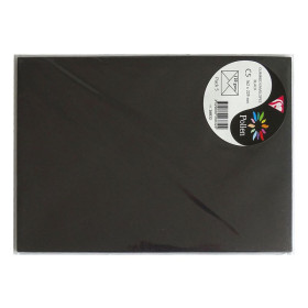Sachet de 5 enveloppes Pollen 162x22 noir