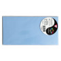 Sachet de 5 enveloppes Pollen 110x220 bleu lavande