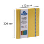 REG IDERAMA 220x170 192P LIGNÉ JAUNE FSC