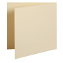 Paquet de 25 cartes pliée Pollen 135x135 ivoire