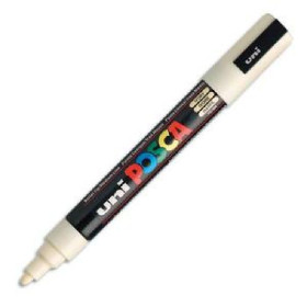 Uniball Posca Marqueur peinture encre ivoire à pigmentation et base eau pointe m