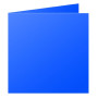 Paquet de 25 cartes pliée Pollen 135x135 bleu nuit