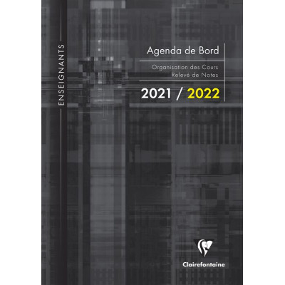 Agenda de bord millésimé piqué 21x29,7cm 116p