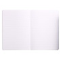 Cahier piqué 21x29,7cm 96p ligné