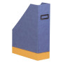 Rhodiarama porte-revues simili cuir italien SAPHIR 10x25x31cm