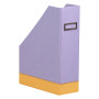 Rhodiarama porte-revues simili cuir italien IRIS 10x25x31cm