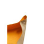Rhodiarama vide-poche réversible simili cuir italien BEIGE 12x12x4,5cm