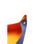 Rhodiarama vide-poche réversible simili cuir italien SAPHIR 12x12x4,5cm