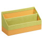 Rhodiarama porte-courrier simili cuir italien ANIS 25x10x14cm