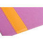 Rhodiarama sous-main rigide simili cuir italien LILAS 60x40cm