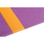 Rhodiarama sous-main rigide simili cuir italien VIOLET 60x40cm