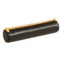 Rhodiarama trousse ronde BLACK simili cuir italien 5x21,5cm