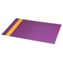 Rhodiarama sous-main rigide simili cuir italien VIOLET 60x40cm