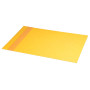 Rhodiarama sous-main rigide simili cuir italien JONQUILLE 60x40cm
